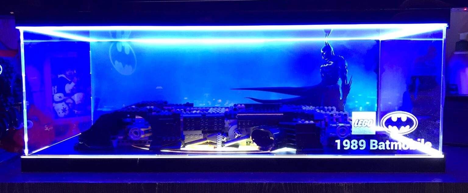 Lego 76139 1989 Batmobile​​模型亞加力展示盒訂製案例｜LKS Display Box 香港製造