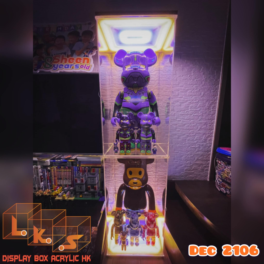 BE@RBRICK 1000% Acrylic Display Cabinet Customization Case | LKS Display Box