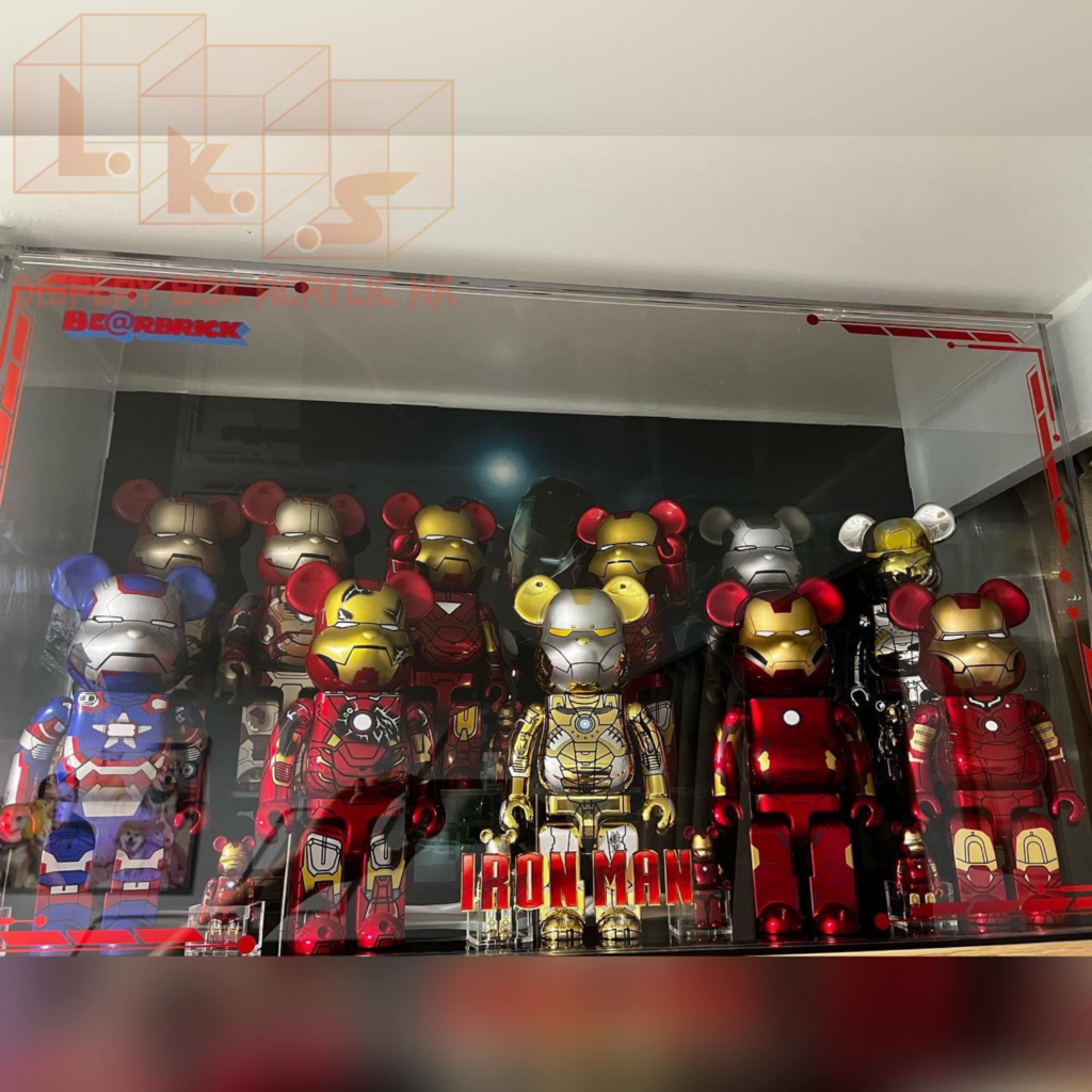 BE@RBRICK 400% Acrylic Display Case Customization Case | LKS Display Box