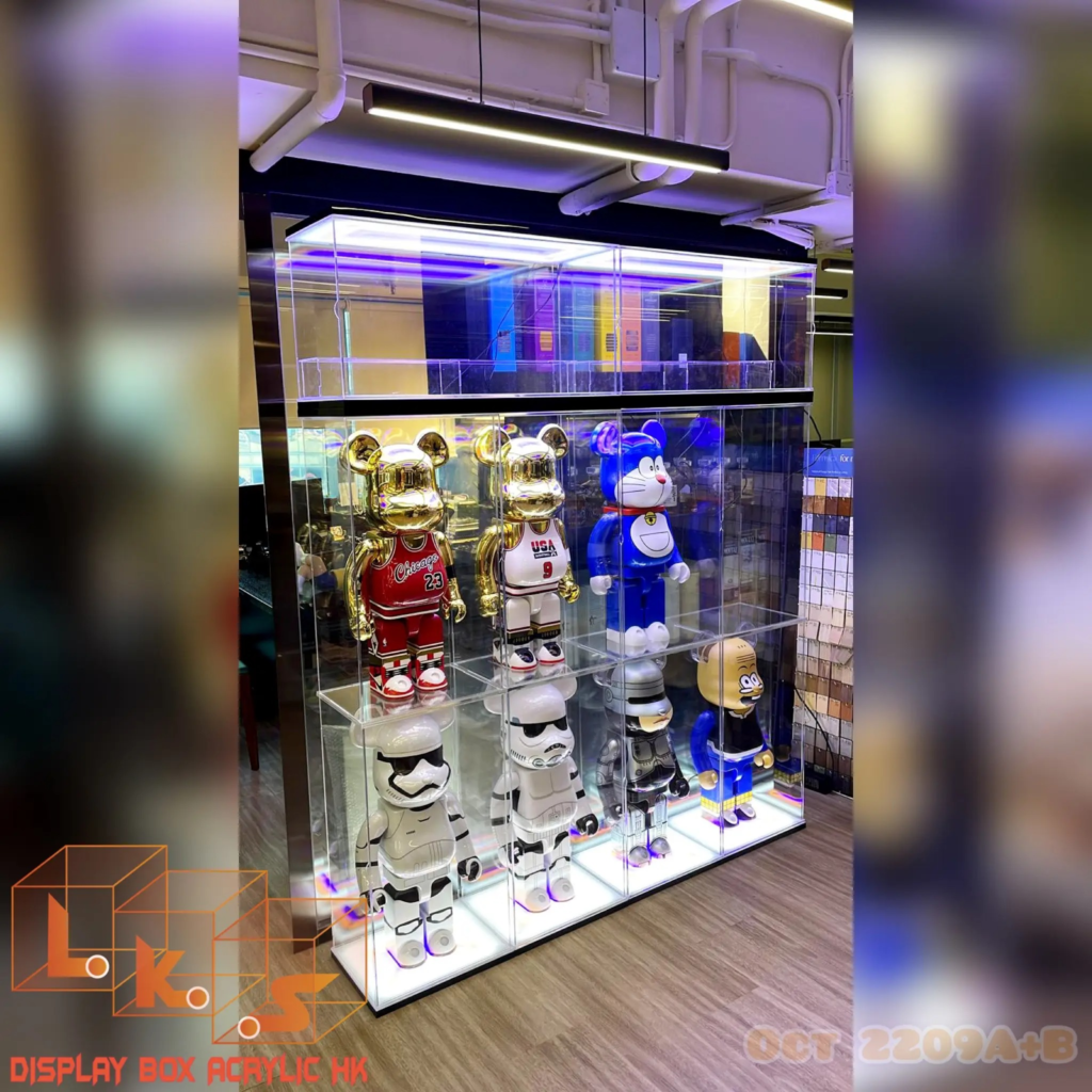 BE@RBRICK 400% 1000% Acrylic Display Case Customization Case | LKS Display Box