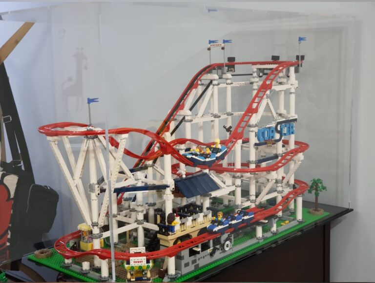 Lego 10261 Roller Coaster​模型亞加力展示盒訂製案例｜LKS Display Box 香港製造