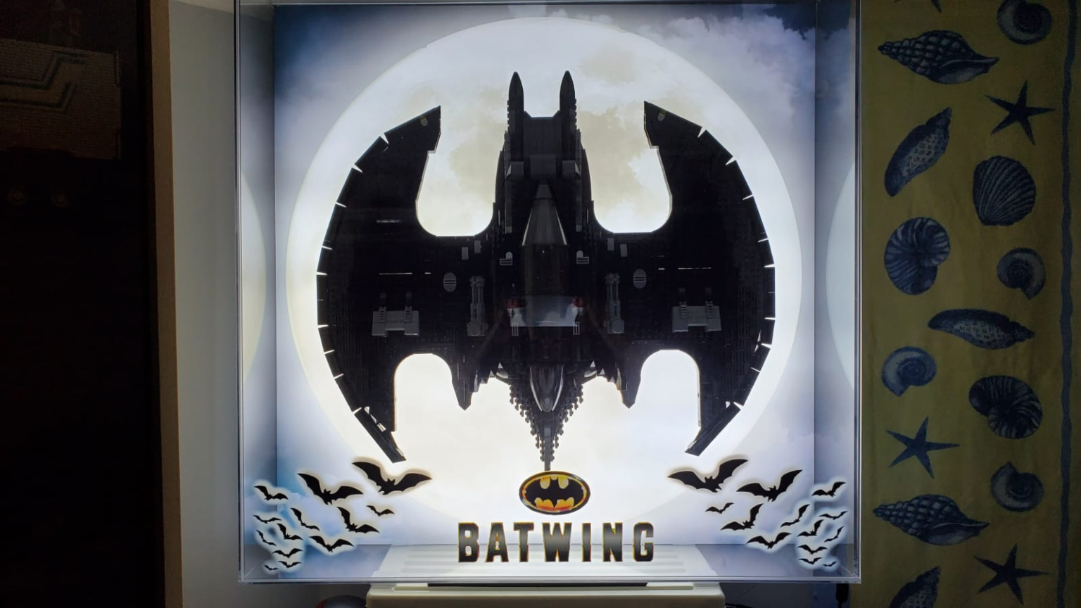 Lego 76161 1989's BATWING​模型亞加力展示盒訂製案例｜LKS Display Box 香港製造